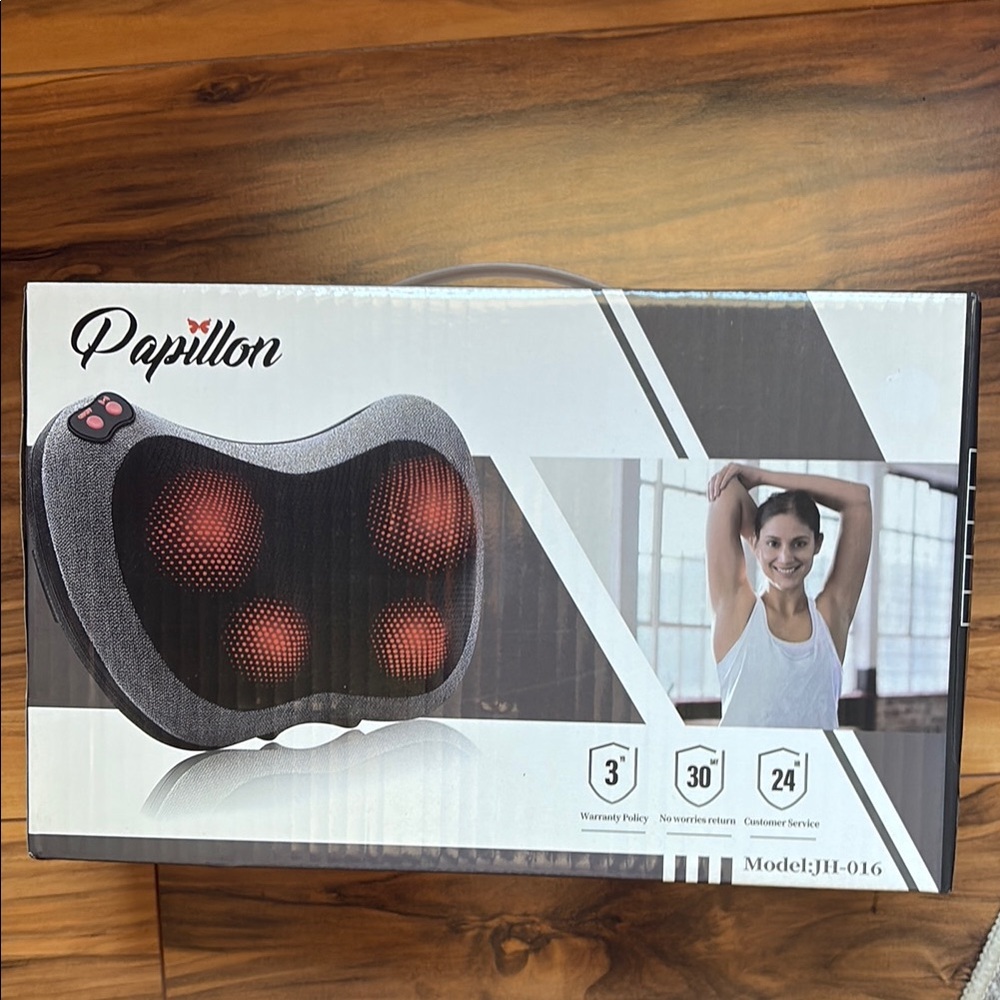 New/ Papillon Shiatsu Back Massage